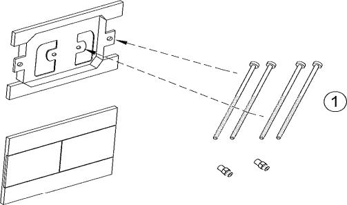 Комплект Jacob Delafon Patio E5504-NF/EDV102-00