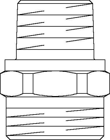 Ниппель Oventrop Cofit S R1/2"xG3/4" бронза