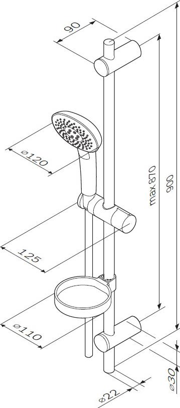 Комплект для ванной Am.Pm Spirit V2.0 F40970A00