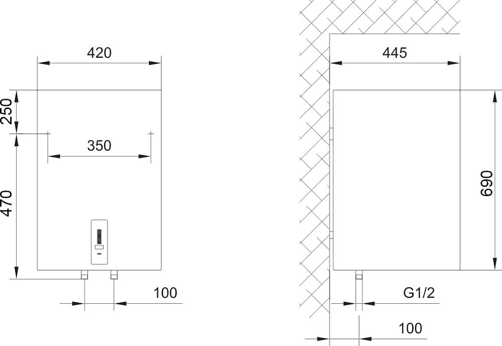 Водонагреватель Gorenje OTGS50SMB6