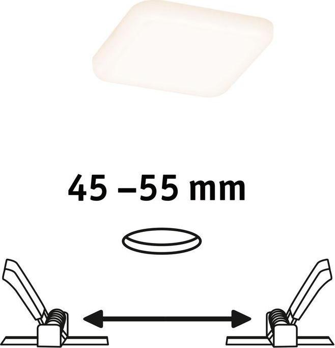 Встраиваемая светодиодная панель Paulmann Veluna VariFit 92393