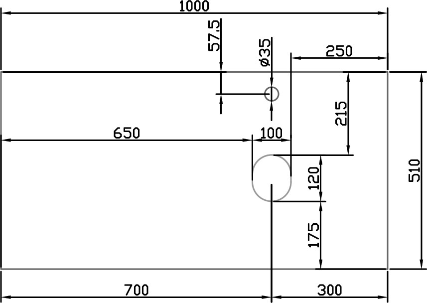 Мебель для ванной DIWO Элиста 100 белый мрамор, с раковиной Moduo 50 Square