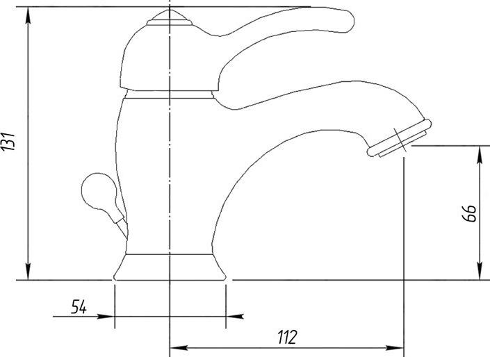 Смеситель для раковины Migliore Lem 25885, золото