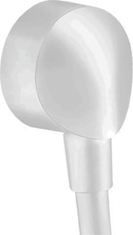 Шланговое подключение Hansgrohe FixFit 27454700, белый матовый