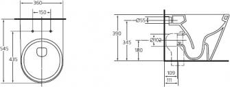 Приставной унитаз Ideal Standard Tonic K313201