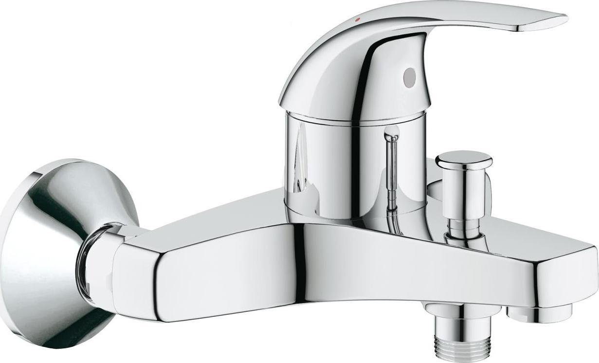 Однорычажный смеситель для ванны Grohe BauCurve 32806000