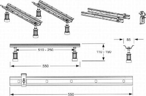 Ножки для ванны Ideal Standard K727467