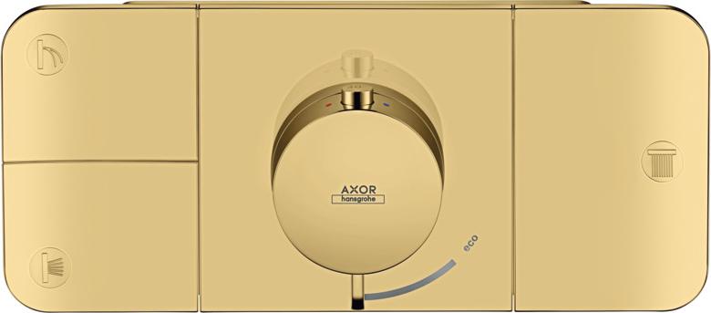 Термостат для душа Axor One 45713990, золото