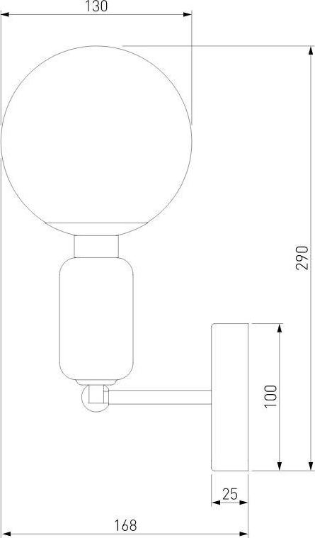 Бра Eurosvet Bubble 50251/1 белый