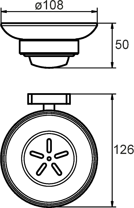 Мыльница Milardo Volga VOLSMG0M42