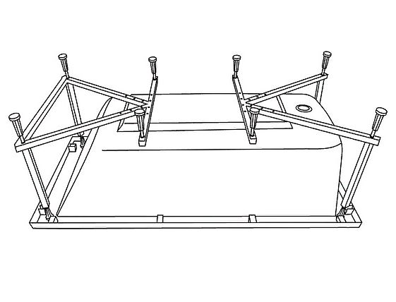 Акриловая ванна Excellent Sekwana 150х70 WAEX.SEK15WH