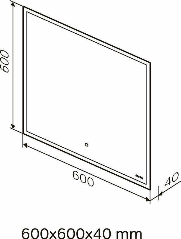 Мебель для ванной Am.Pm Gem S 60, светлый дуб