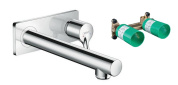 Комплект смеситель для раковины Hansgrohe Talis S 72111000S, хром, с внутренней частью