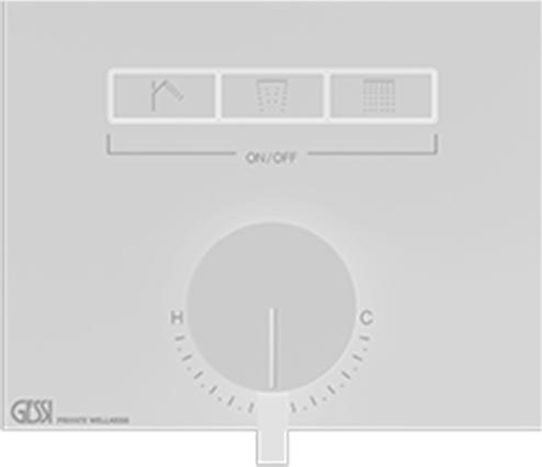 Смеситель для душа Gessi Hi-Fi 63081#279, white CN