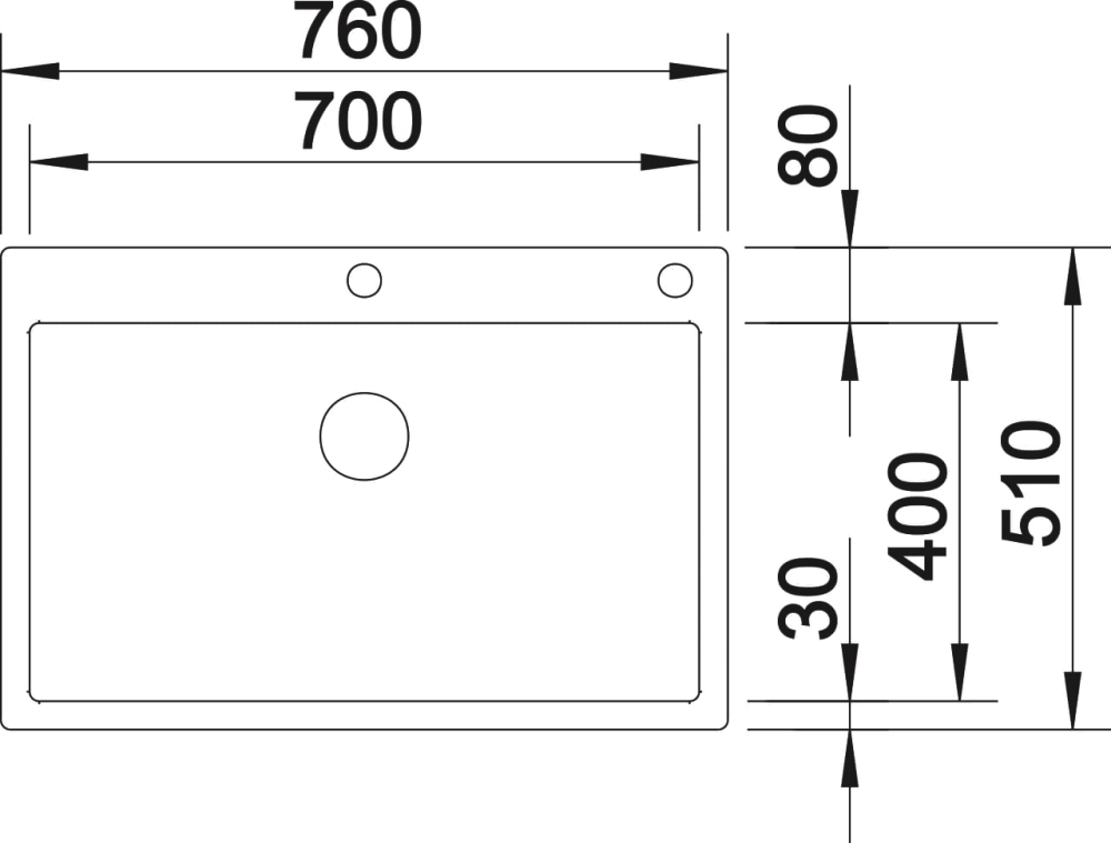 Кухонная мойка Blanco Claron 700-IF/A 521634