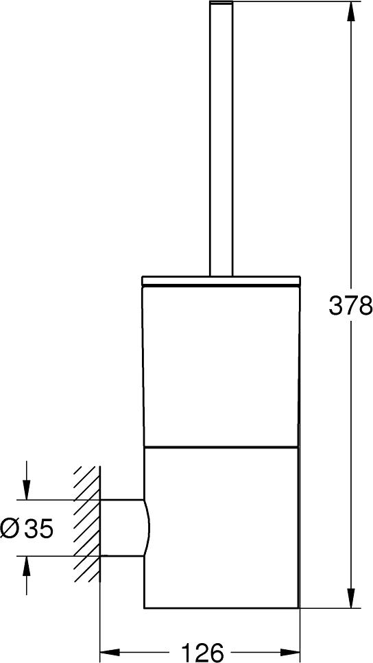 Ёршик Grohe Atrio 40314AL4