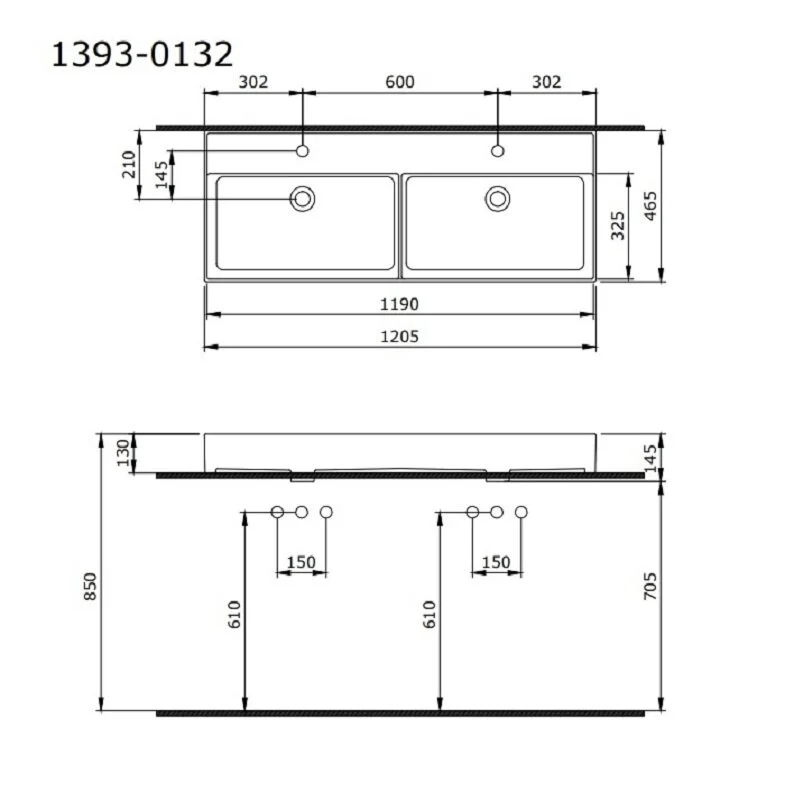 Раковина накладная Bocchi Milano 1393-021-0126 оранжевый