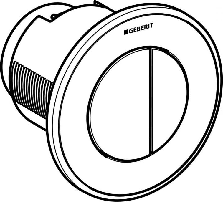 Кнопка смыва для унитаза Geberit 116.056.KH.1, хром