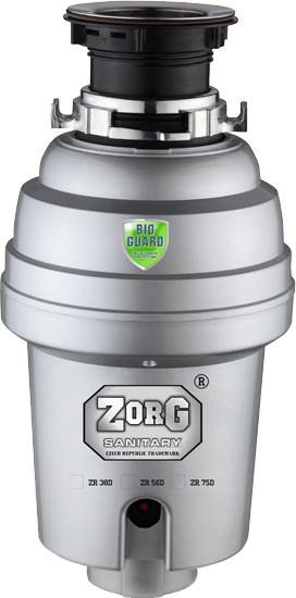 Чёрная кухонная мойка Zorg Inox D ZR-38 D