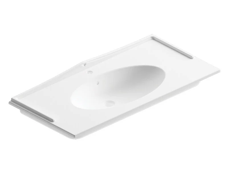 Раковина Berloni Bagno Quadra Vintage LAVQAVINCXR57/100 белый