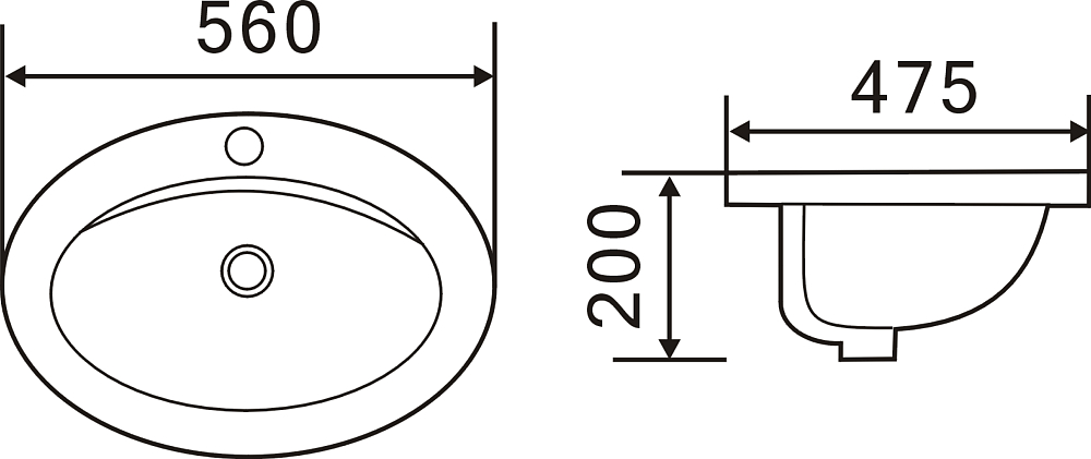 Раковина Sturm Essential Wink ST-WI515621-NBNCR