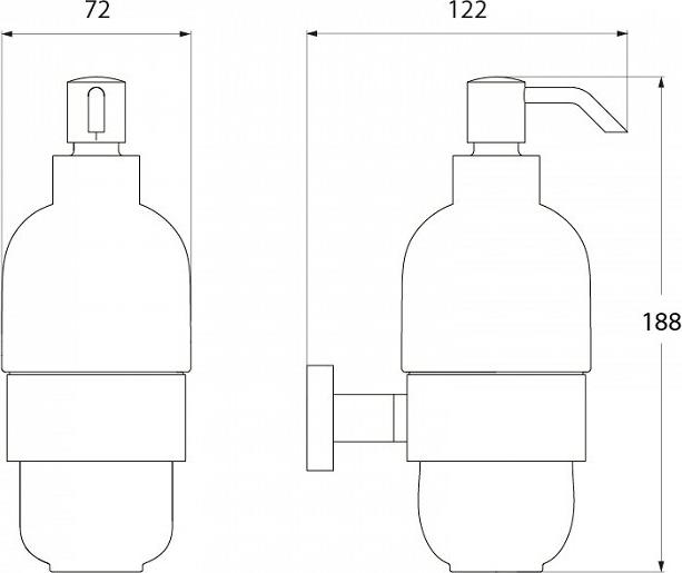 Дозатор Iddis Corot CORSBC0i46