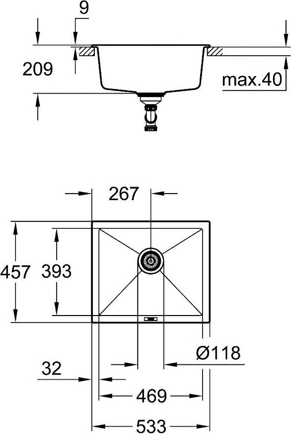 Кухонная мойка Grohe 31654AP0