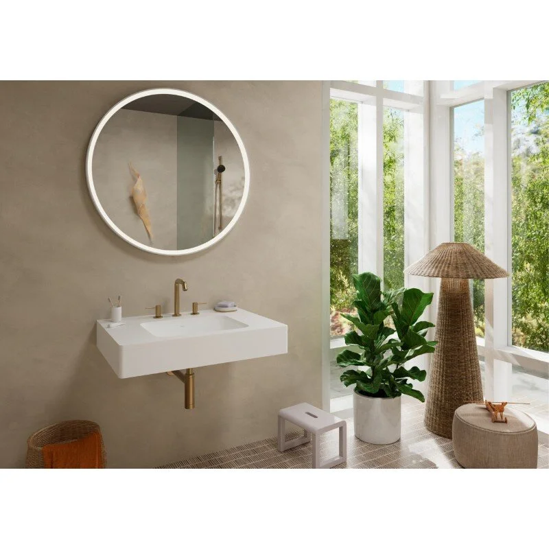 Смеситель для раковины Hansgrohe Tecturis S 73330140 бронза