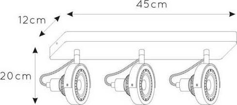 Спот Lucide Tala Led 31931/36/30