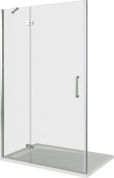 Душевая дверь в нишу 120 см Good Door Saturn WTW-120-C-CH-L СА00003 стекло прозрачное