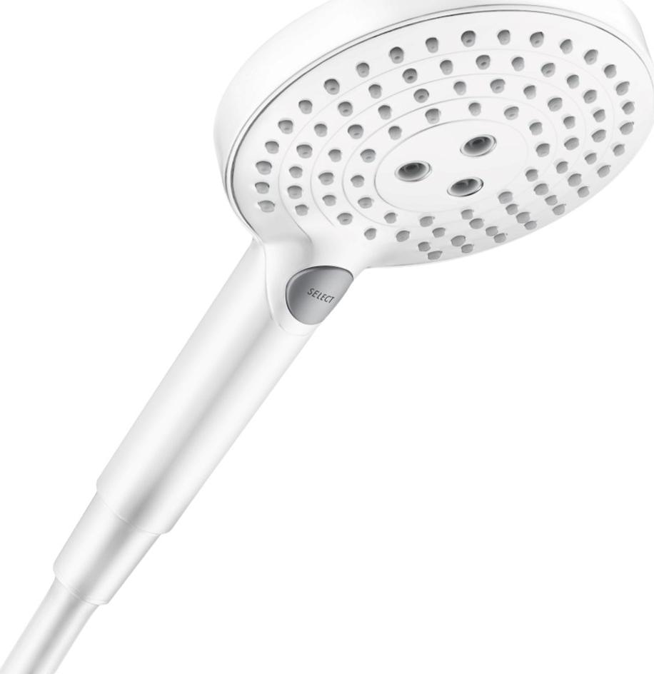 Душевая лейка Hansgrohe Raindance Select S 26530700, матовая белая