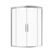 Душевой уголок AM.PM Gem W90G-401A090WT, профиль хром, стекло прозрачное