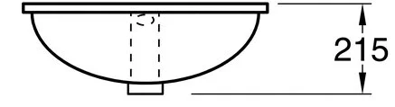 Раковина Gustavsberg Basic GB1561479801 белый