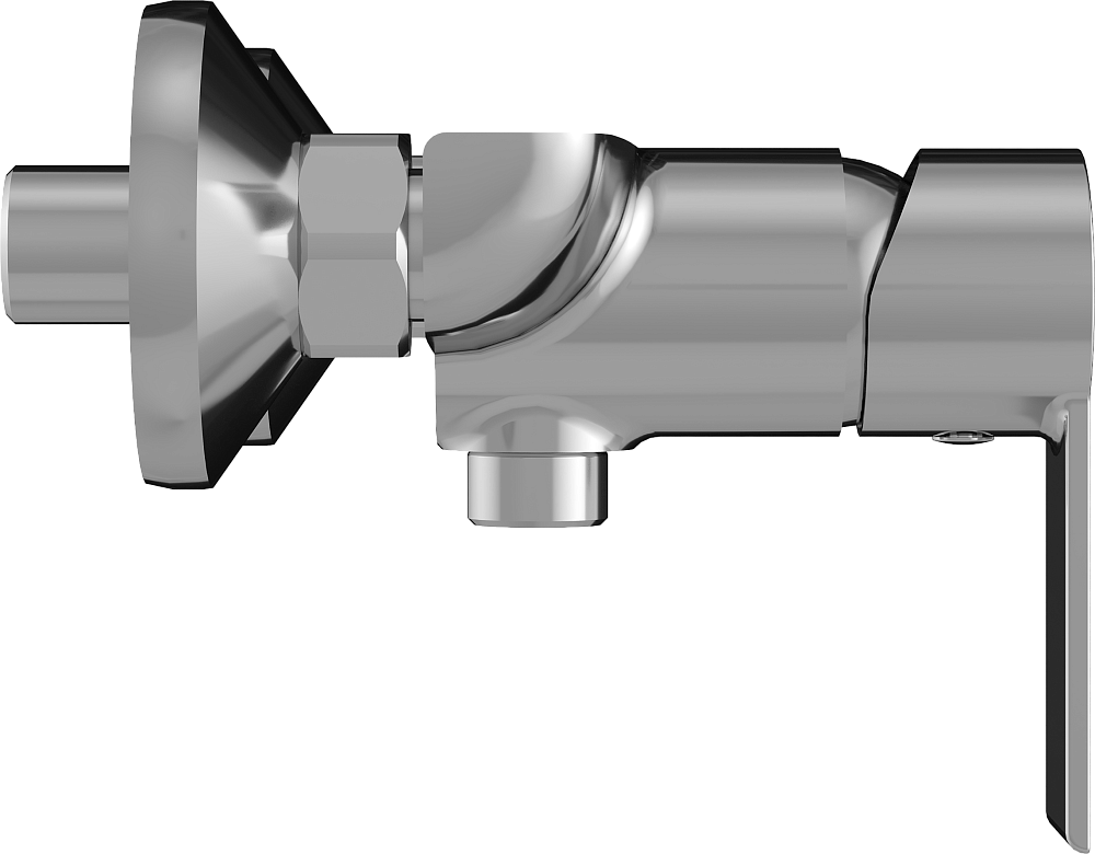 Смеситель для душа STWORKI Хельсинки HFHS20000 хром, настенный, однорычажный, латунь