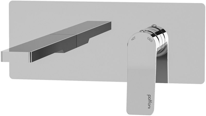 Смеситель для раковины Paffoni Tilt TI105CR с внутренней частью, хром