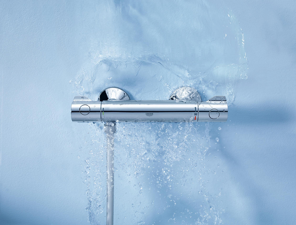 Термостат для душа Grohe Grohtherm 800 34566001 с душевым гарнитуром