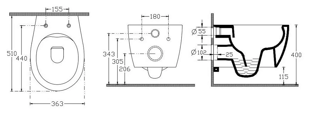 Подвесной безободковый унитаз Isvea Sentimenti Neo 10AR02010SV-2K/40D40532I-S, крышка микролифт, слоновая кость матовый