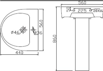 Пьедестал BelBagno Flay BB0102P