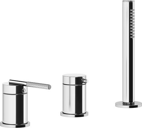 Смеситель на борт ванны Gessi Ingranaggio 63547#031, хром