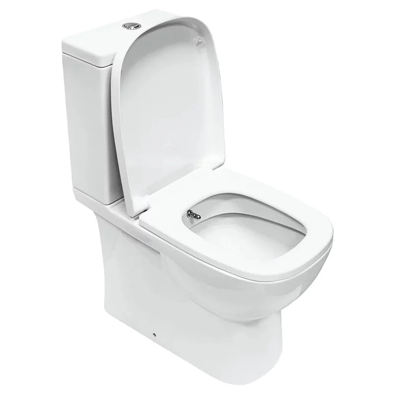 Унитаз с системой антивсплеск Sanita luxe WC.CC/Quadro/2-DM.Bidet/WHT.G/S1