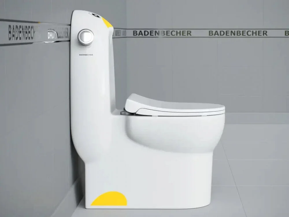 Унитаз напольный Badenbecher T03W, детский, цвет белый