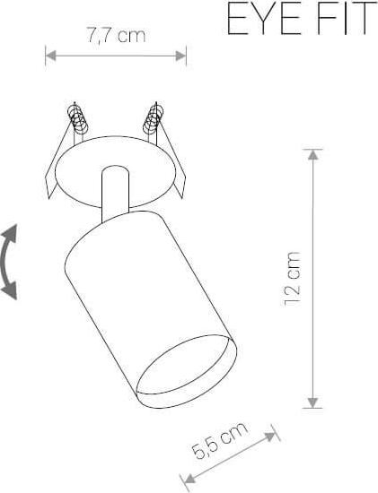 Спот Nowodvorski Eye Fit 9396