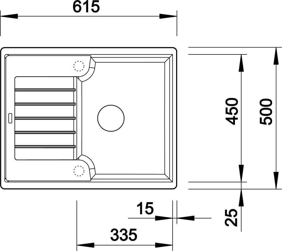 Кухонная мойка Blanco Zia 40 S 520624 жемчужный