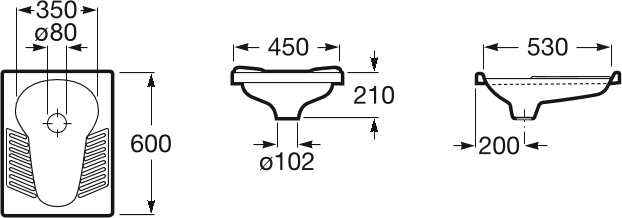 Чаша Генуя Roca Oriental 345090001