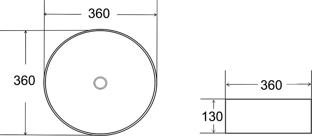 Раковина накладная Bronze de Luxe 1054 зеленая с золотым ободом