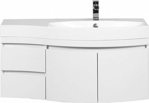 Тумба с раковиной Aquanet Опера 115 R 00212992 белый