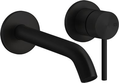 Смеситель для раковины Gessi 316 Flessa 54086#299, black XL