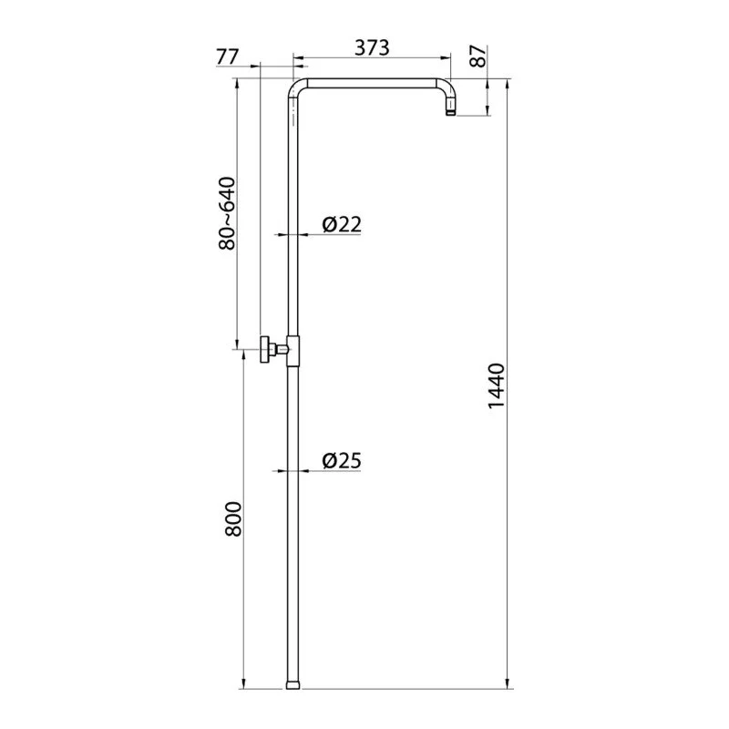 Душевая система Elghansa Shower Systems 2305599-2L (Set-45) хром