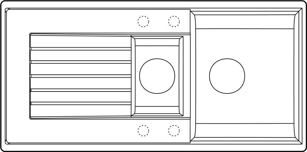 Кухонная мойка Blanco Zia 6 S 526021 чёрный