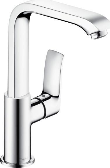 

Смеситель для раковины Hansgrohe Metris 31087000, хром, Metris